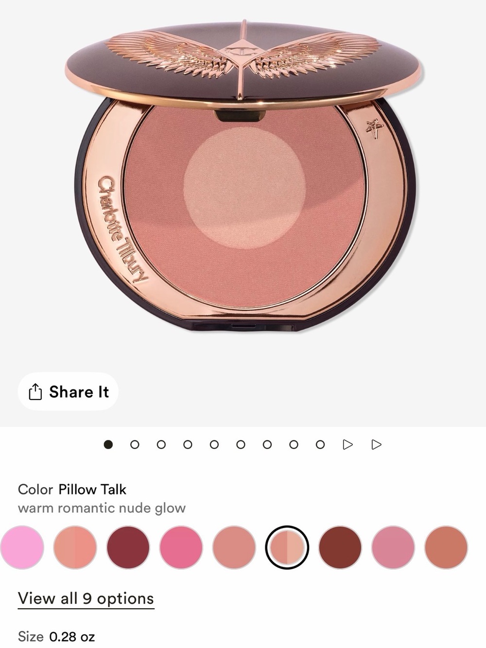 Charlotte Tilbury Pillow Talk Blush – pillow talk